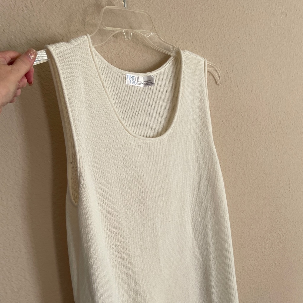 The Limited Ivory Tank Top